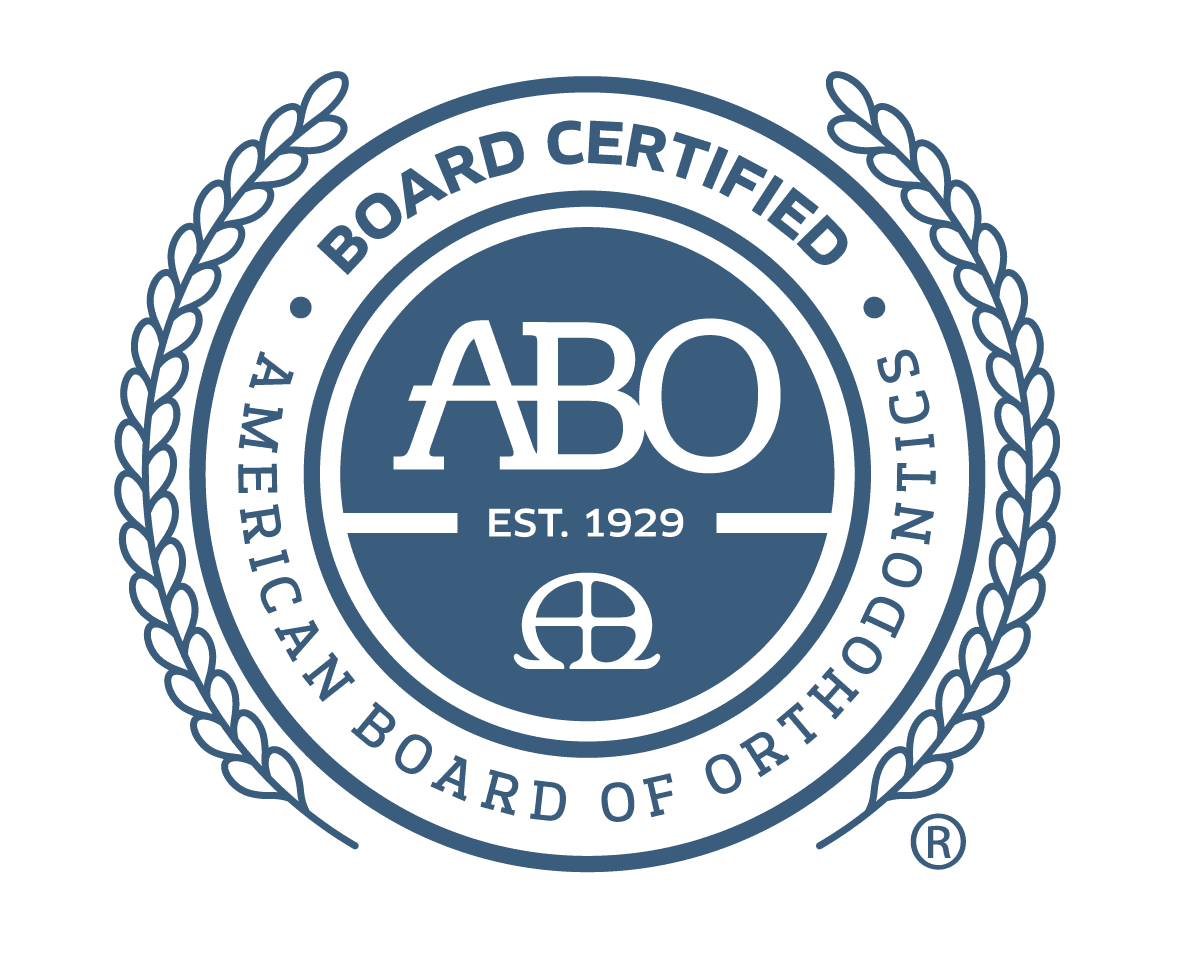 American Board of Orthodontics board-certified seal